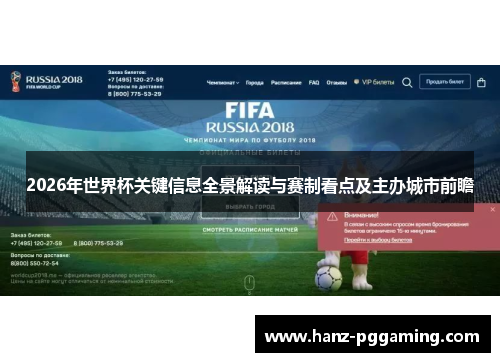 2026年世界杯关键信息全景解读与赛制看点及主办城市前瞻